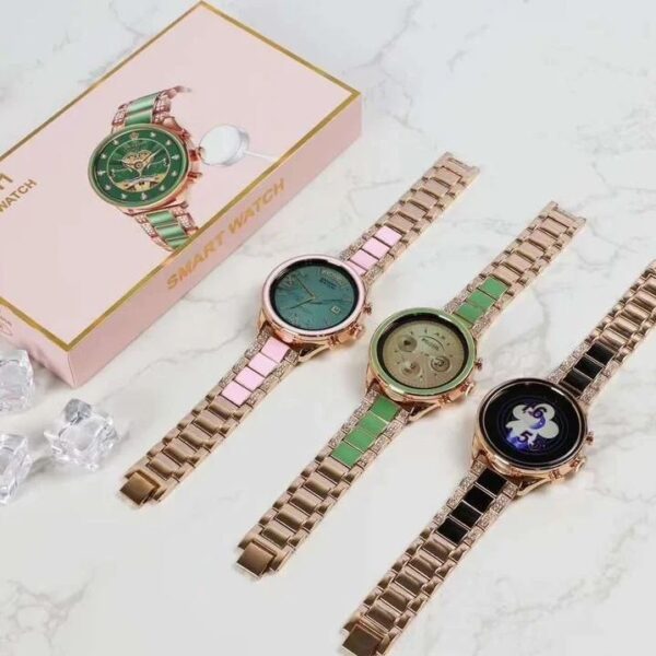 Kanaha Gadgets Fosil Gen 11 Diamond Smartwatch Dual Strap