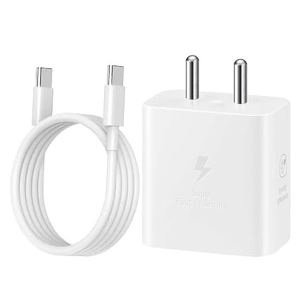 Type C 45W Dork Compatible with Samsung Galaxy S-Series , A- Series , F Series , M- Series (With Cable)